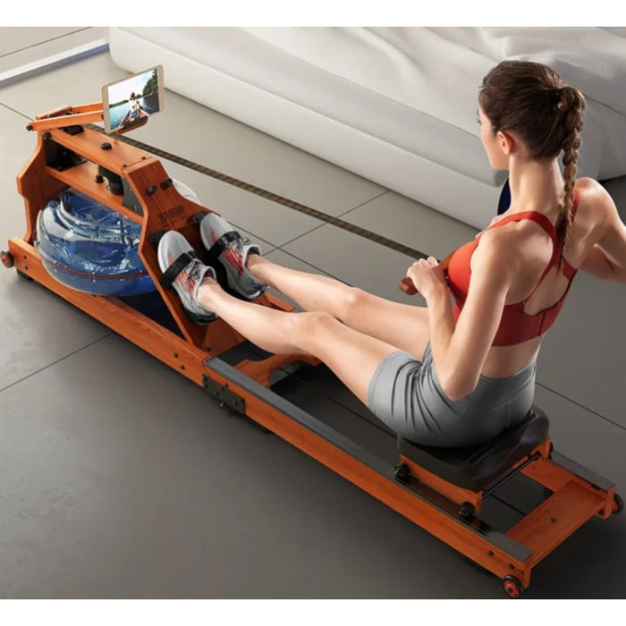 EliteRower Classic Wooden Rowing Machine